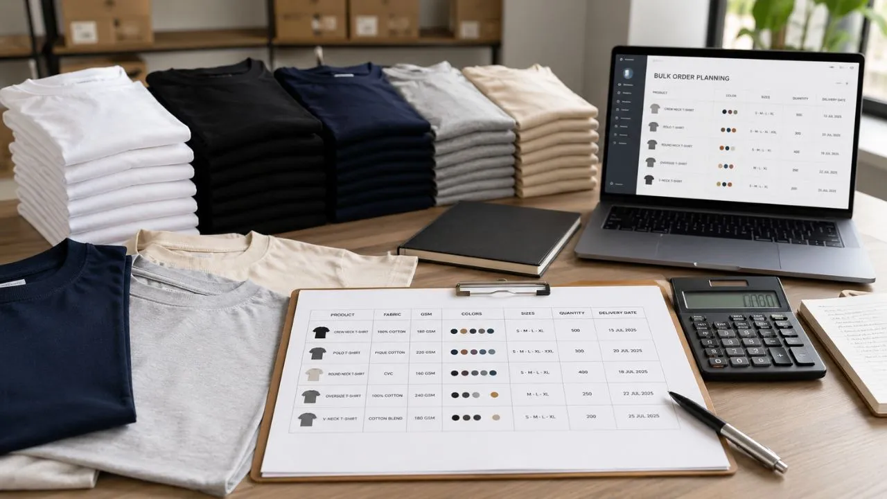 From Order to Delivery: How to Plan a Large T-Shirt Order Without Delays 