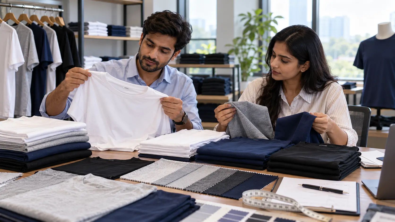 Choosing the Right T-Shirt Fabric for Wholesale and Business Orders