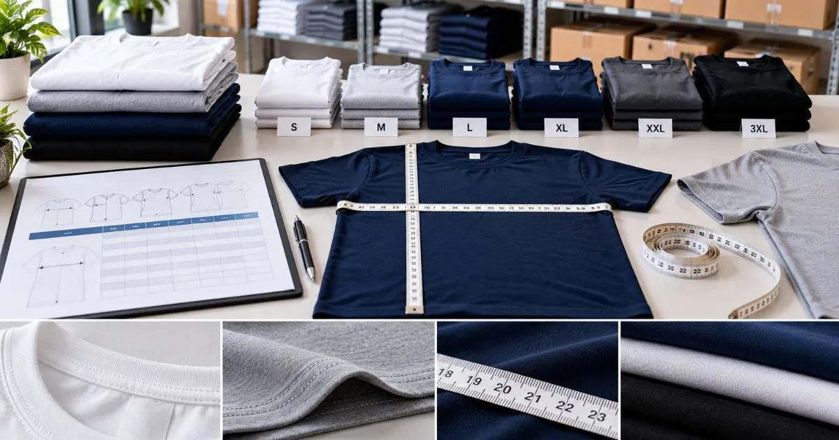 Always Check the Supplier's T-Shirt Size Chart