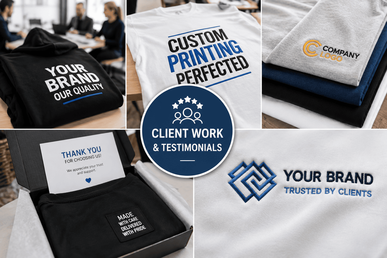 Client Work and Testimonials