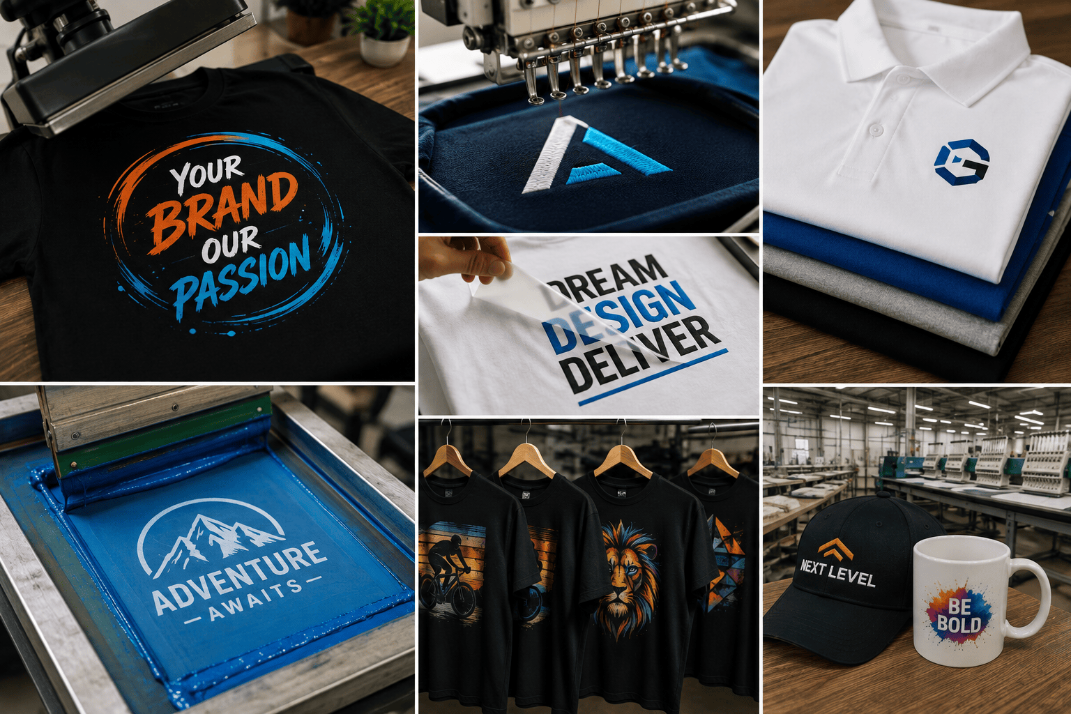 Custom Printing and Branding Work