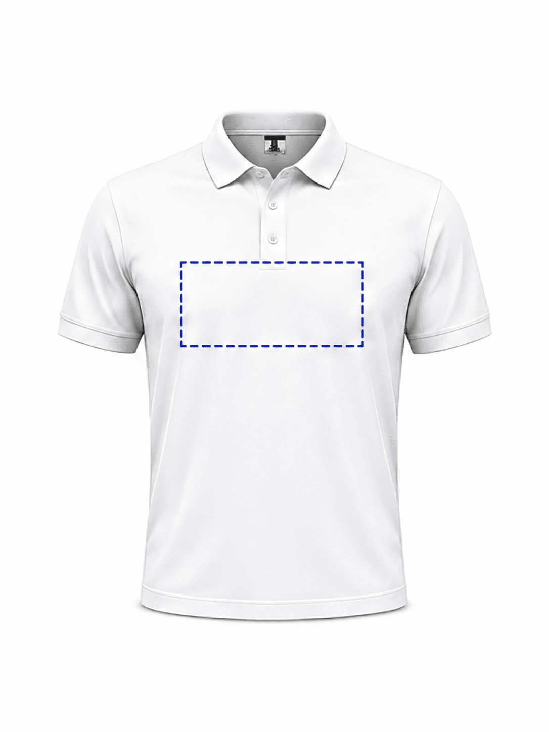 Center Chest Branding Position