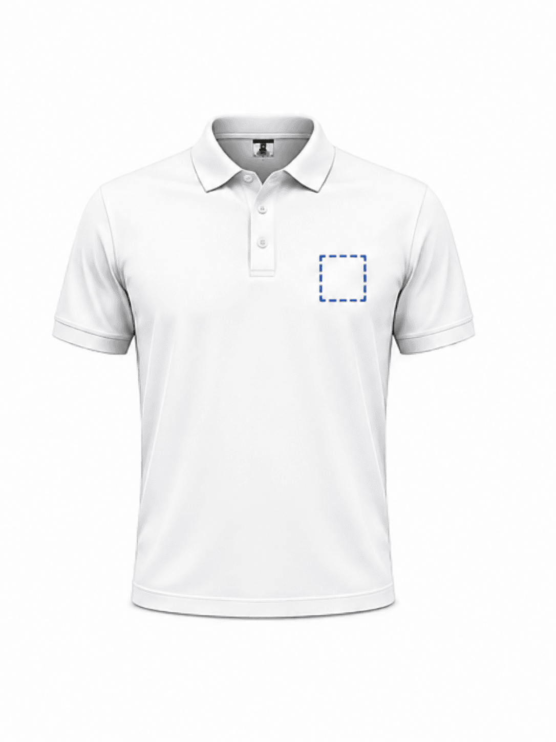 Left Chest Branding Position